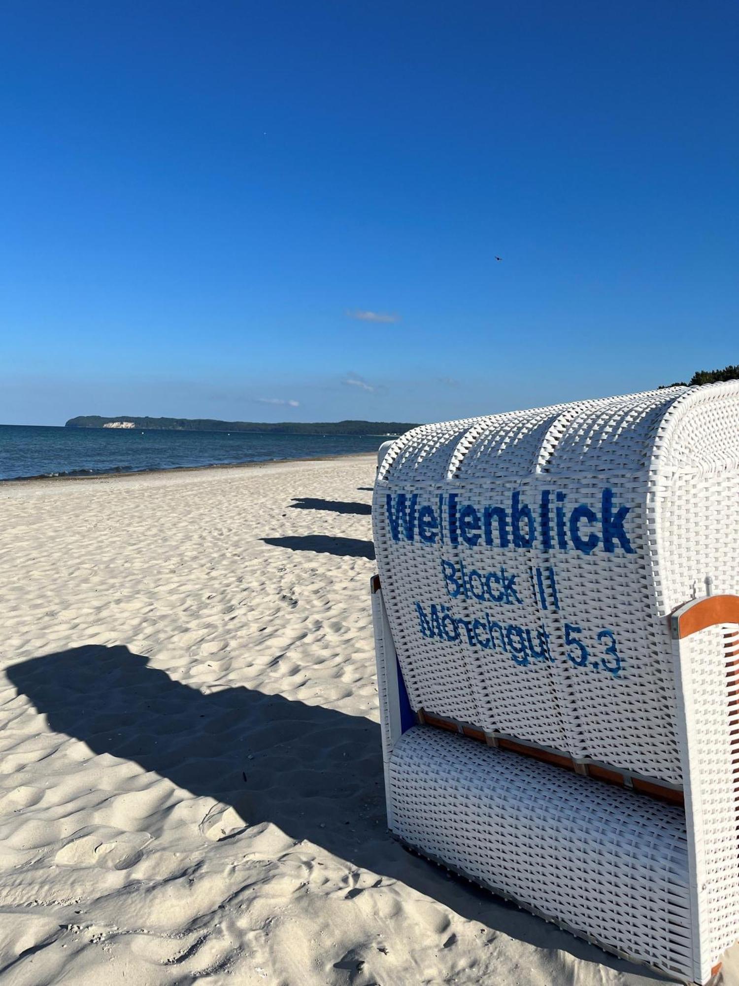 Fewo Prora - Wellenblick Inklusive Strandkorb Binz Eksteriør billede